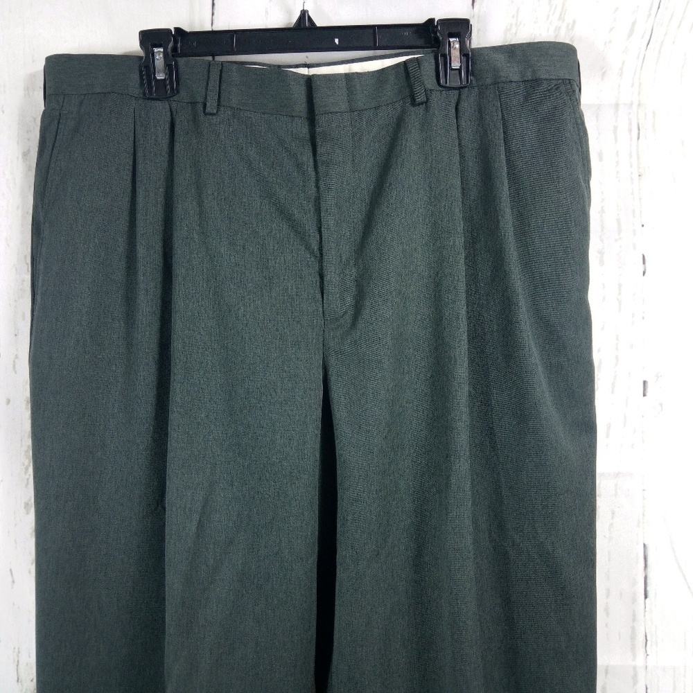 Farah Men's Gray Dress Pants 39x31 Pleated